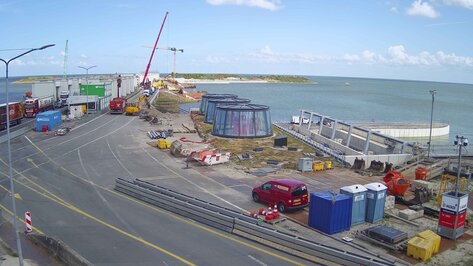 Webcam Afsluitdijk Den Oever