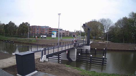 Timelapse Fietsbrug Dokkum