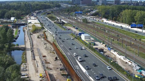 Webcam Knooppunt De Nieuwe Meer Amsterdam