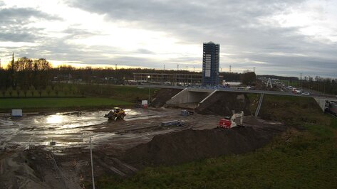 Timelapse Onderdoorgang A27 Raamsdonkveer