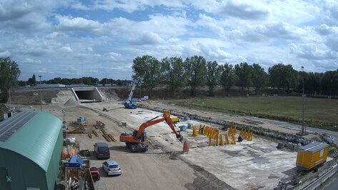 Webcam Onderdoorgang A27 Raamsdonkveer