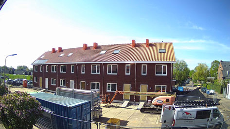 Timelapse Woningblok Uithoorn