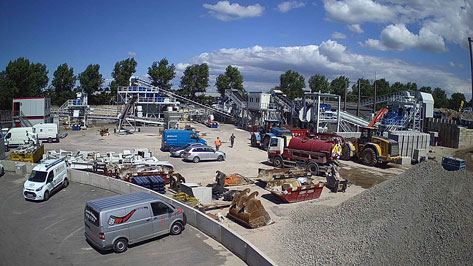 Timelapse Puinbreker Renewi Wateringen