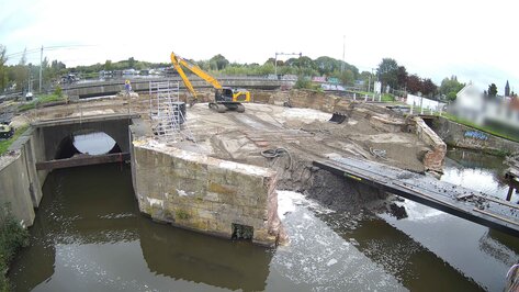 Webcam Sluizencomplex Halfweg