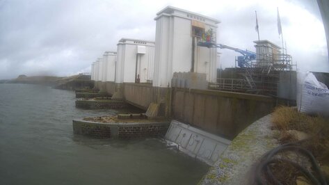 Webcam Spuisluis Kornwerderzand
