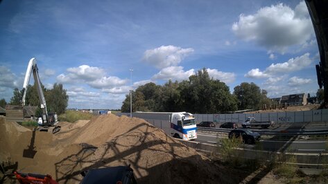 Webcam Viaduct Dorpsweg (A27) Hoogblokland