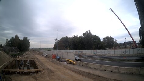 Webcam Viaduct Dorpsweg (A27) Hoogblokland