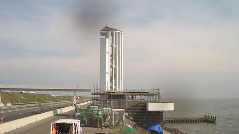 Timelapse Vlietermonument Afsluitdijk