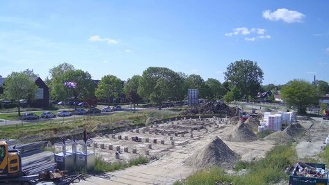 Webcam Appartementen A.T. Voslaan Appingedam