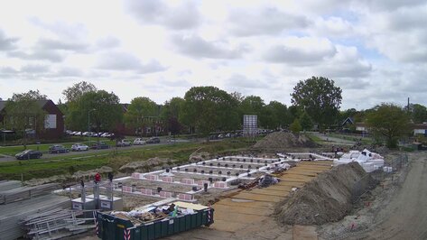 Webcam Appartementen A.T. Voslaan Appingedam