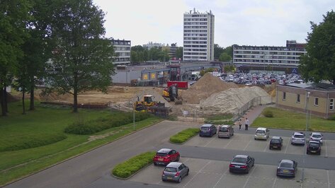 Webcam Wijkcentrum en ALDI Emmen