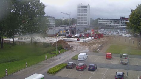 Webcam Wijkcentrum en ALDI Emmen