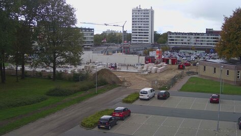 Webcam Wijkcentrum en ALDI Emmen