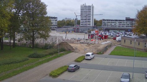 Webcam Wijkcentrum en ALDI Emmen