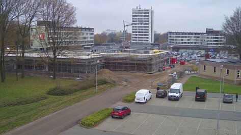 Webcam Wijkcentrum en ALDI Emmen