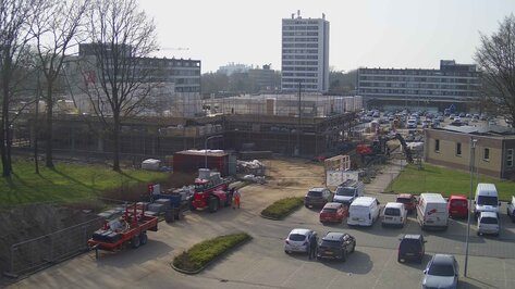 Webcam Wijkcentrum en ALDI Emmen