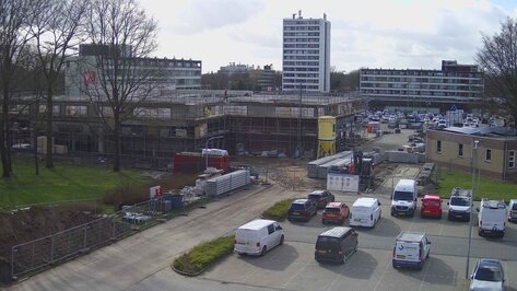 Webcam Wijkcentrum en ALDI Emmen