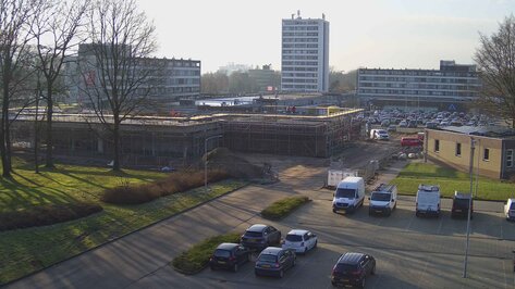 Webcam Wijkcentrum en ALDI Emmen