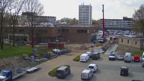 Webcam Wijkcentrum en ALDI Emmen