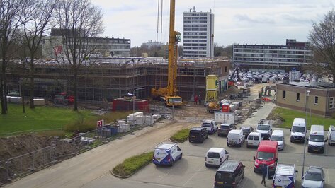 Webcam Wijkcentrum en ALDI Emmen