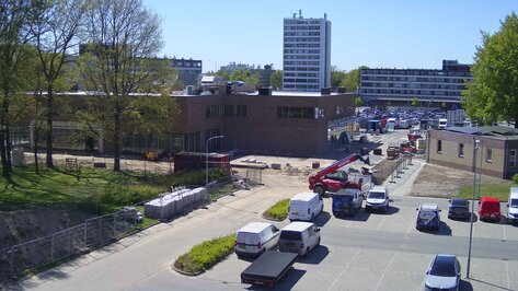 Webcam Wijkcentrum en ALDI Emmen