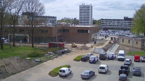 Webcam Wijkcentrum en ALDI Emmen