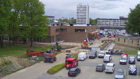 Webcam Wijkcentrum en ALDI Emmen