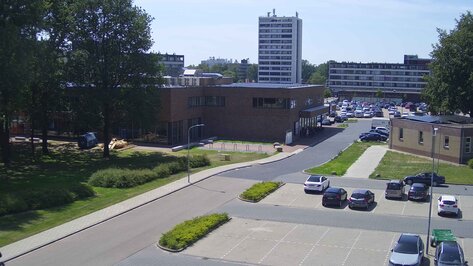 Webcam Wijkcentrum en ALDI Emmen