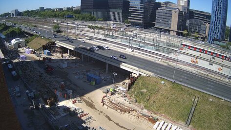 Webcam Zuidasdok Amsterdam