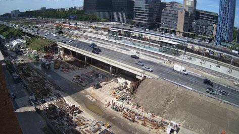 Webcam Zuidasdok Amsterdam
