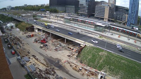 Webcam Zuidasdok Amsterdam