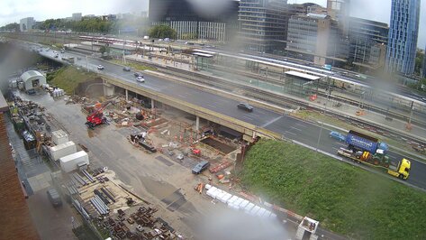 Webcam Zuidasdok Amsterdam